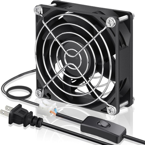 GDSTIME EC Cooling Fan 80mm x x 25mm AC 110V 115V 120V 220V 240V