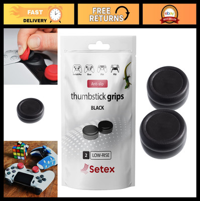 Anti-Slip Thumbstick Grip Covers for PS5, PS4, Xbox One, Switch Pro, Steam Deck