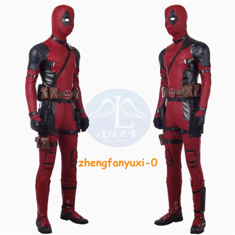 Disfraz de Disfraz Deadpool Deadpool Mono Body Zapatos Hombres Trajes de Halloween Foto 4 de 4