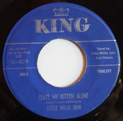 Little Willie John - Leave My Kitten Alone / Let Nobody Love You (7'', Single, Mo