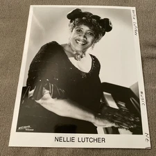 Nellie Lutcher Press Photo 8x10”.