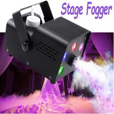 RGB LED Fog Machine 500W Remote Control Smoke Machine for Wedding Party Events