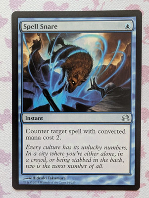 MTG Spell Snare Modern Masters Magic The Gathering