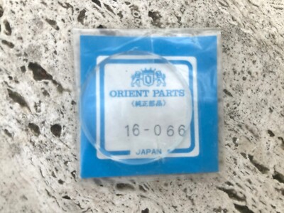 1 x original parts Orient Watch crystal plexy  glass 16-066 NOS