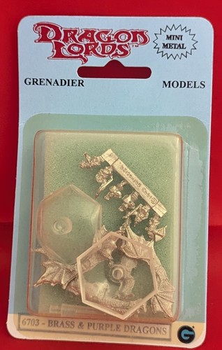 Grenadier - Dragon Lords - Mini Metal - 6701 6702 6703 6704 6705 (MiB) - Picture 6 of 10