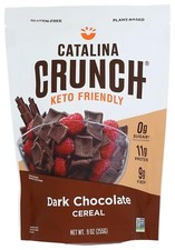 Catalina Crunch Keto Friendly Cereal, Dark Chocolate, 9 oz 255 g