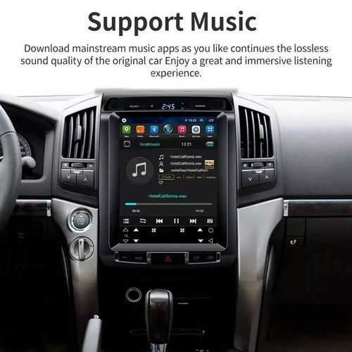 12.1" Car Stereo Radio Android Navigation 32GB For Toyota Land Cruiser 2008-2015 - Picture 13 of 22