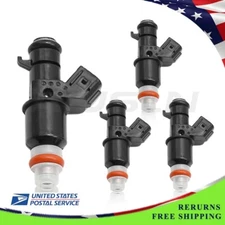 4 OEM NEW FUEL INJECTORS 16450-RNA-A01 FOR CR-Z FIT CITY 1.5L CIVIC 1.8L