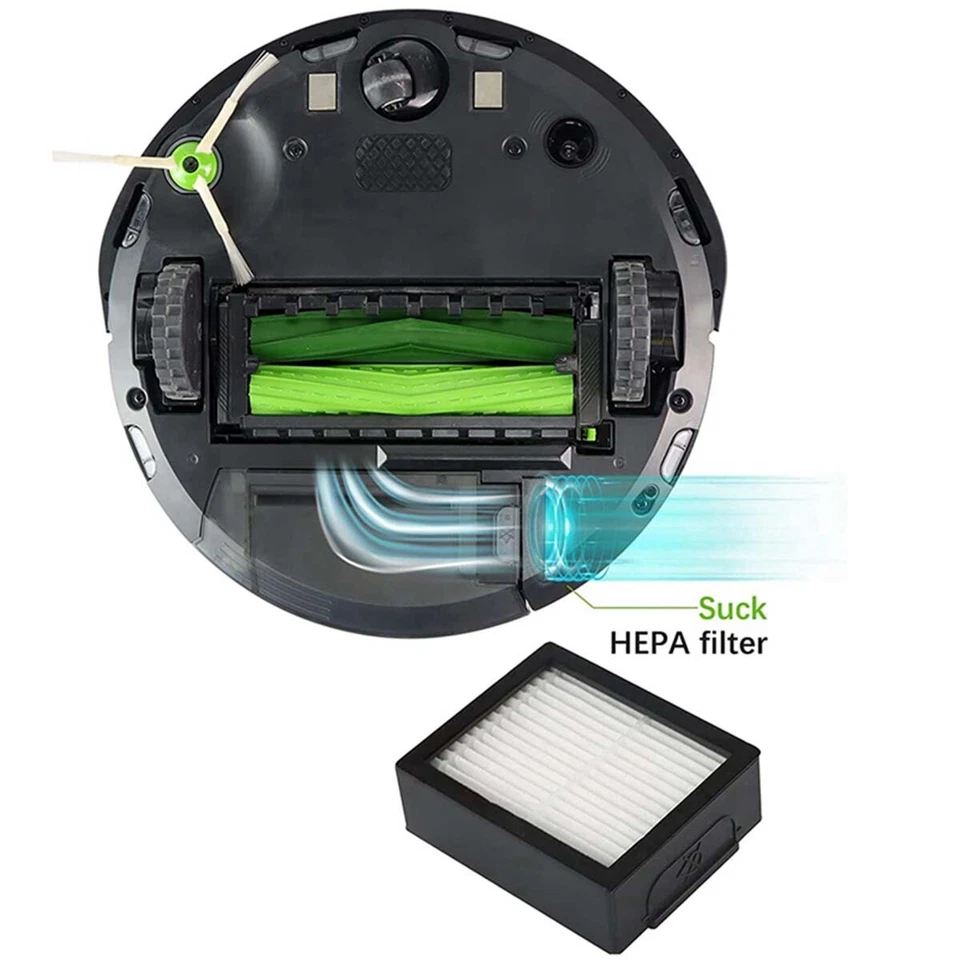 Replacement Filter for iRobot Roomba i7 i7+ i3 i4 i6 i8 Plus E5 E6 E7 Vacuum - Image 3 of 4