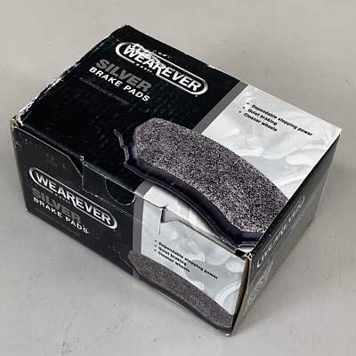 WEAREVER Semi-Metallic Disc Brake Pad Set for Cadillac, Saab & Saturn MKD709A
