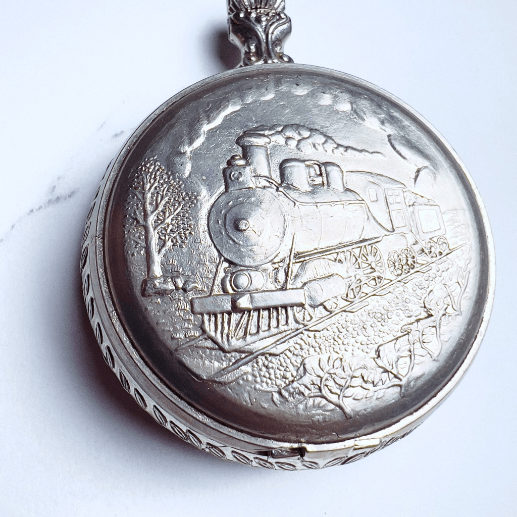 コレクション vintagelevis501xxtenderloinratsRRLcootie Vintage Westclox Ornate 1950's Silver Manual Pocket Watch