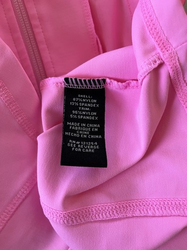 Jofit Vitality Warm Up Jacket Bubblegum Pink Size XS - Picture 7 of 8