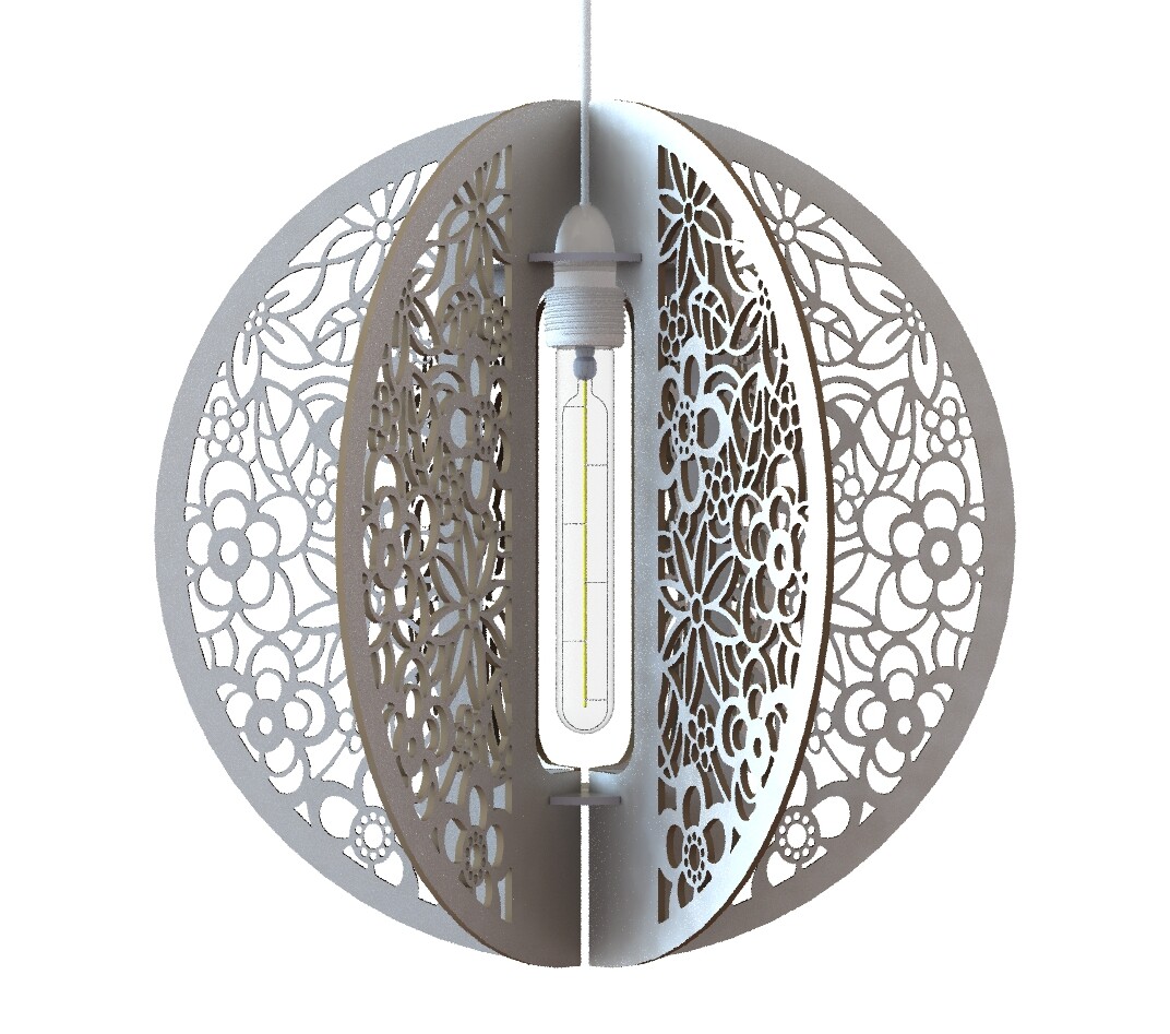 Lampadario di Lusso Design Floreale Oro | Eccellenza Artigianale - 1