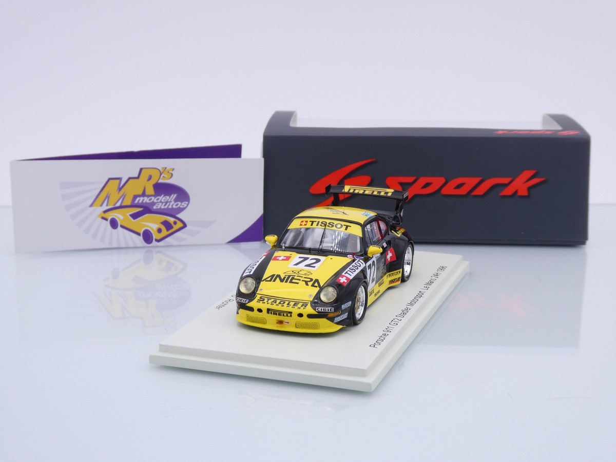 PORSCHE 911 GT2 24H Le Mans 1998 Wolinski Spark 1/43 EUR 260,00 - FR