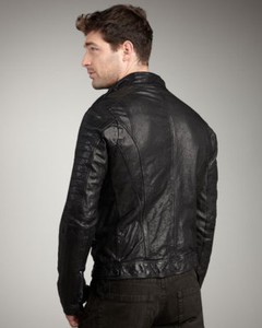 leather baracuta jacket