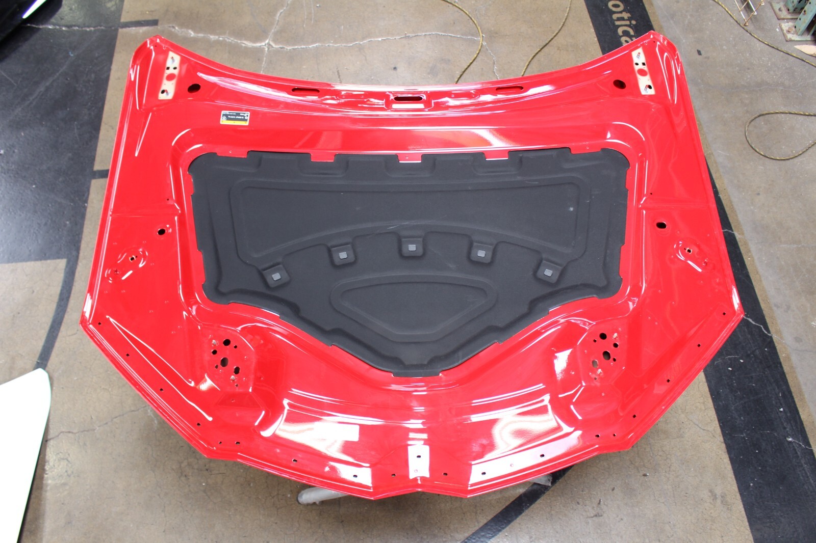 Lamborghini Urus, Front Hood, Red, Dinged, Used, P/N 4ML823029