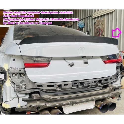 TailVibe 380S Rear Duckbill Trunk Spoiler Wing Fits 2002~2005 Audi A4 B6 Sedan - Picture 10 of 10