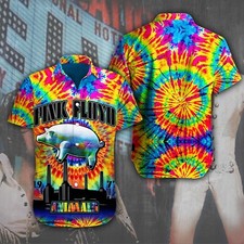 Pink Floyd Short Sleeve Dress hawaiian shirt