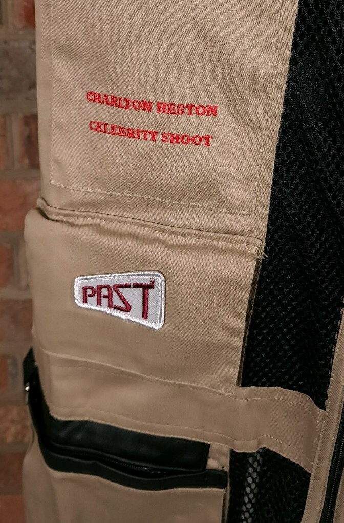 NRA Charlton Heston Celebrity Shoot Vest Left Hand Me… Gem