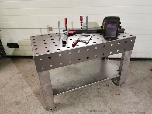 3D Schweißtisch 120kg Werktisch Montagetisch Stahl Werkbank - Bild 2 von 3