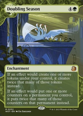 *MtG: DOUBLING SEASON - Wilds of Eldraine Enchanting Tales Mythic - magicman*