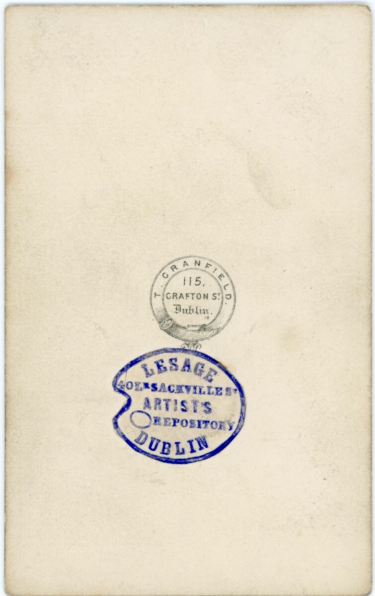 MP CONSERVATIVE DUBLIN IRELAND THOMAS EDWARD TAYLOR CRANFIELD CDV PHOTO c. 1880