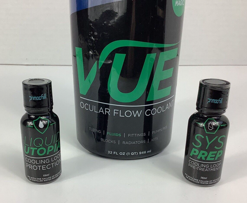 Primochill VUE COBALT Ocular Flow Coolant + Sys Prep + Liquid Utopia - Bild 2 von 3