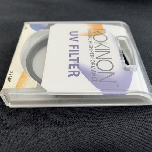 Rokinon 52mm Digital High Performance UV Filter Black Aluminium Mount - NEW - Picture 3 of 3