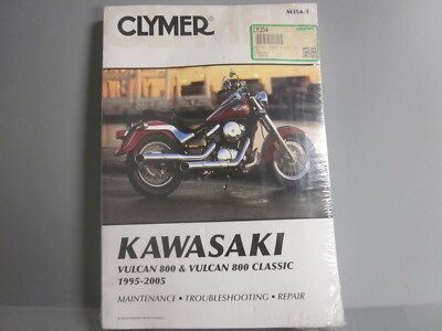 NOS Kawasaki Clymer Repair & Service Manual 1995-2005 Vulcan 800  M354-3