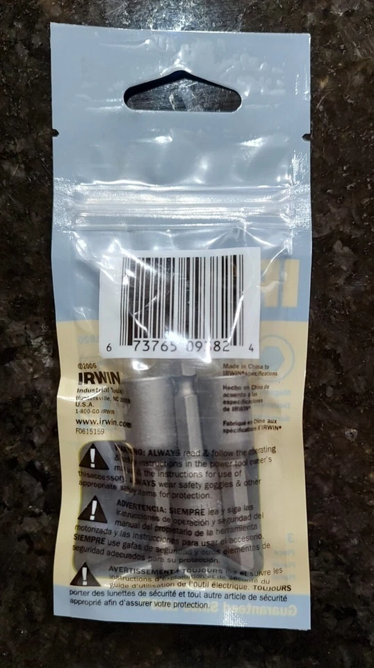 IRWIN 3051020 Nut Driver 8mm Magnetic Nutsetter 3 PACK x 5 PACKS - 15 Bits total - Image 2 of 3