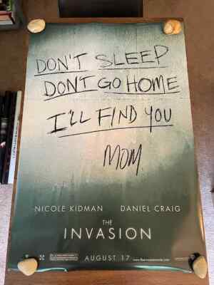 Invasion (2007) Teaser  Original Theatrical One Sheet Double Sided 27x40