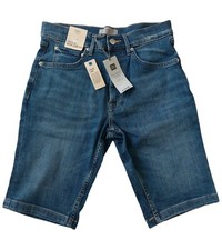 New Marks Spencer Cotton With Stretch Denim Shorts Waist 28"in