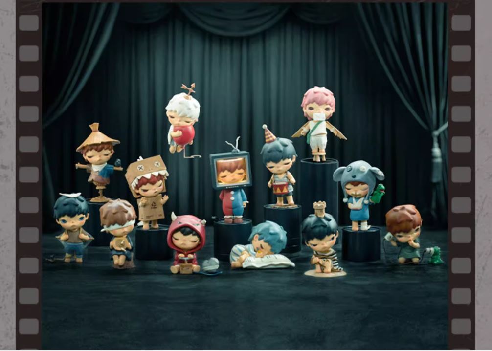 POP MART Hirono 4種類セット PopMart Hirono Silent Series 4 Blind Box Confirmed Action