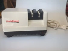 CHEF'S CHOICE Model 310 Diamond Hone Electric Knife Sharpener Compact Low Use