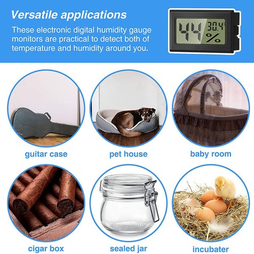 Mini LCD Digital Aquarium Thermometer Digital Fish Tank Temperature Test Meter - Picture 7 of 13