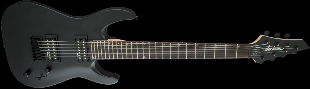 Jackson JS Series Dinky Arch Top JS22-7 DKA HT Black 7-String
