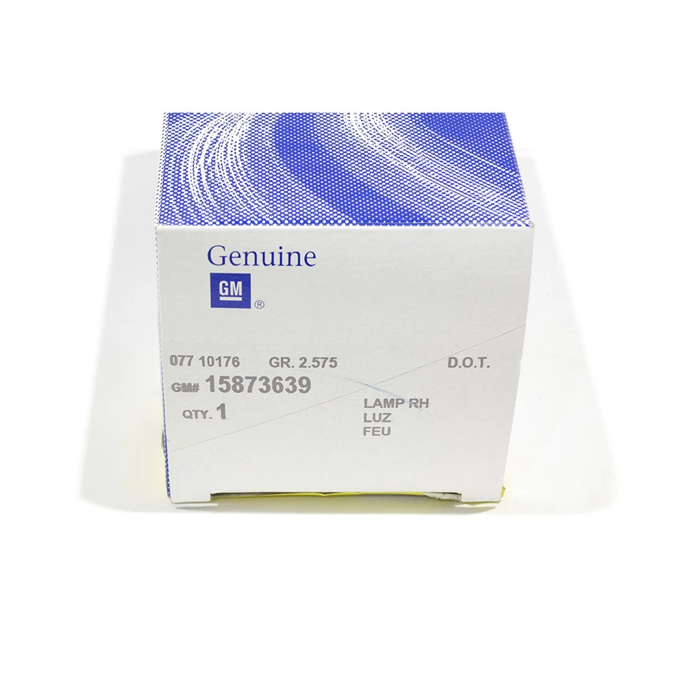 OEM NEW Side Marker Lamp Reflector Amber Front Right PASSENGER H3 H3T 15873639 - Image 3 of 3