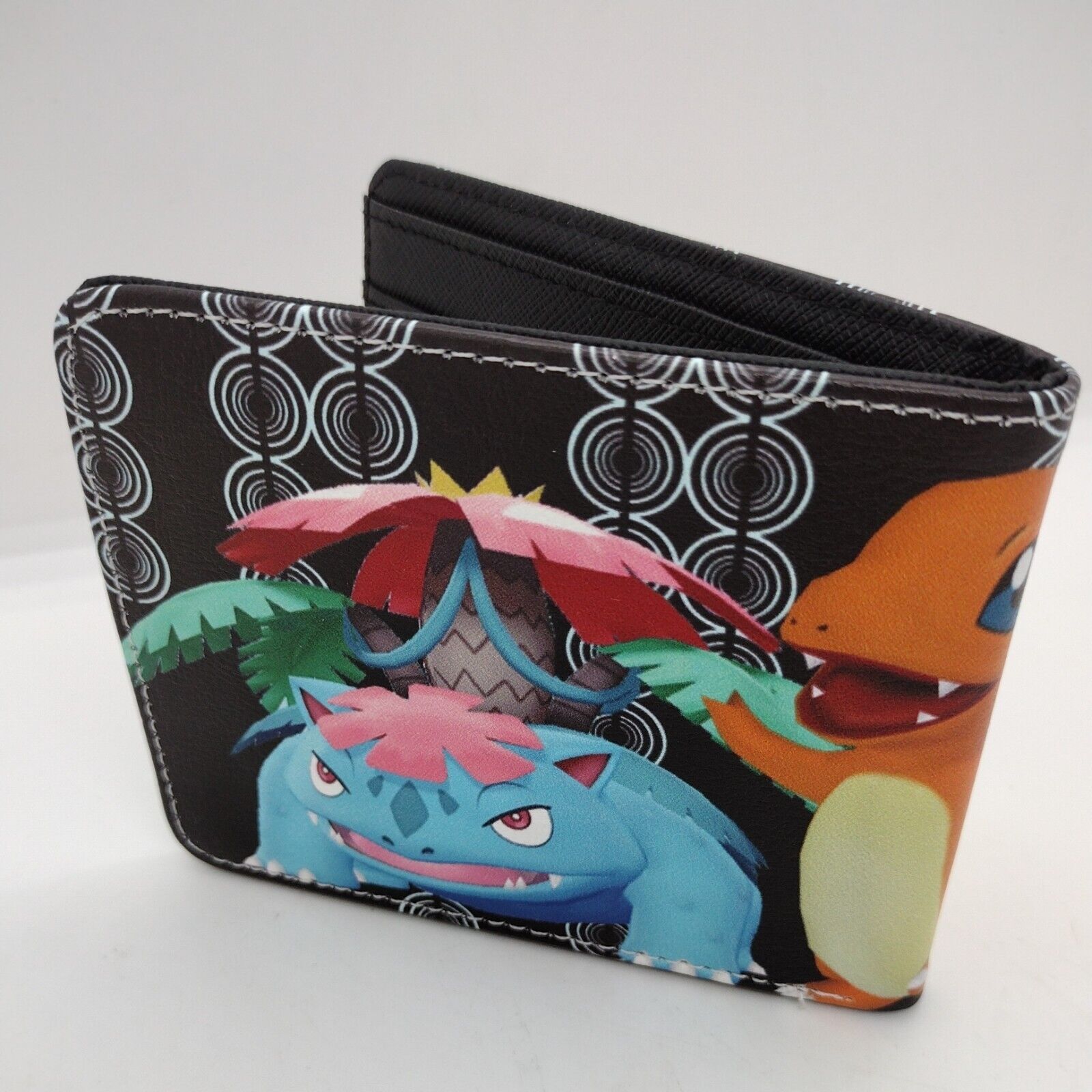 Unova'S Fifth Generation Pokédex Leather Wallets Men Wallet Credit