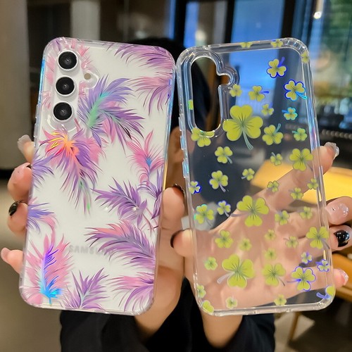 Flower Shockproof Case For Samsung Galaxy S23 Ultra FE S22 A54 A34 A53 A52 Cover - Picture 10 of 21