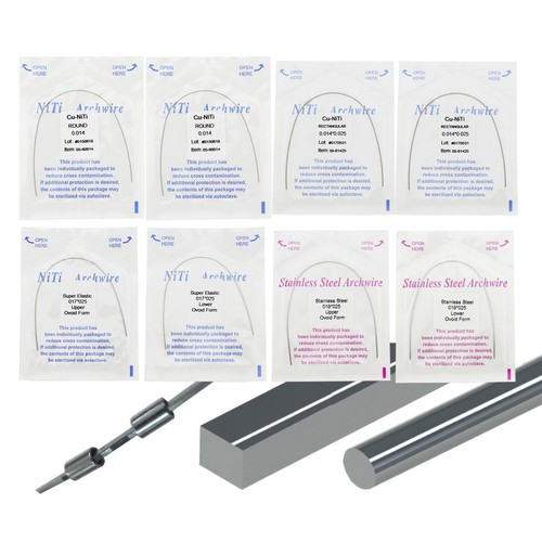 Orthodontic Damon Arch Wires Kit Elastic Copper Niti with Stop Cu-Niti SS Wire - 第 1/18 張圖片