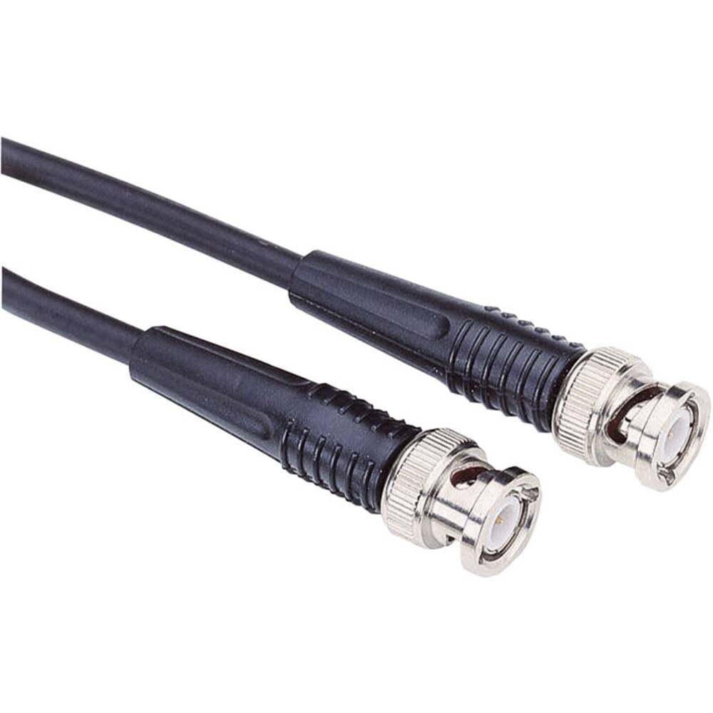 Cordon de mesure BNC Testec 81051 noir de 5m résout les pertes de signal