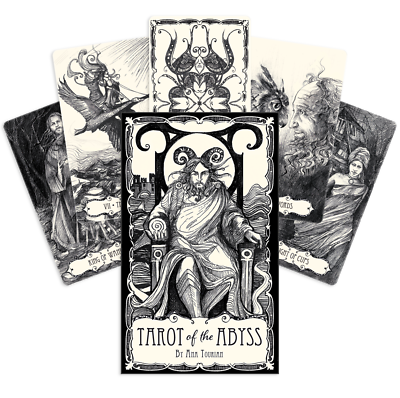 トランプ Abyss Tarot White & Black Abyss Tarot White & Black
