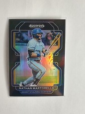 2022 Panini Prizm Draft Black Prizm Nathan Martorella #PDP150