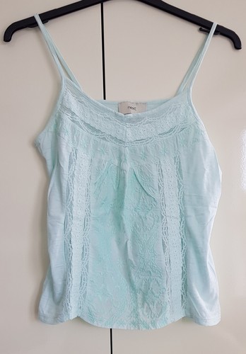 NEXT mint green strapless camisole top - UK10
