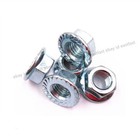 <!--F#f_0-->Fine Thread M8-M20 galvanization Hex Serrated non-slip Lock Flange Nut<!--F/-->