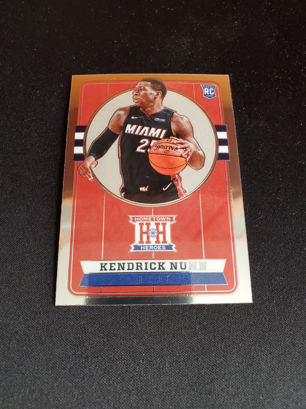 2019-20 Panini Chronicles Hometown Heroes RC #557 Kendrick Nunn Heat Rookie - NM
