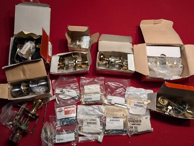 Lot Of Waiser Kwikset Locks Door Knobs Hardware Etc
