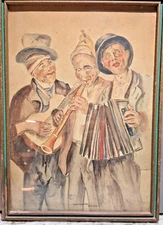 C. M. Wernicke "Three Musicians"
