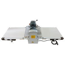 Commercial Foldable Benchtop Pastry Puff Machine 500mm Belt 110V 550W for Bakery