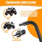 <!--F#f_0-->Carburetor Adjustment Screwdriver Tool Light 110° Angled Head Motorcycle Reonl<!--F/-->